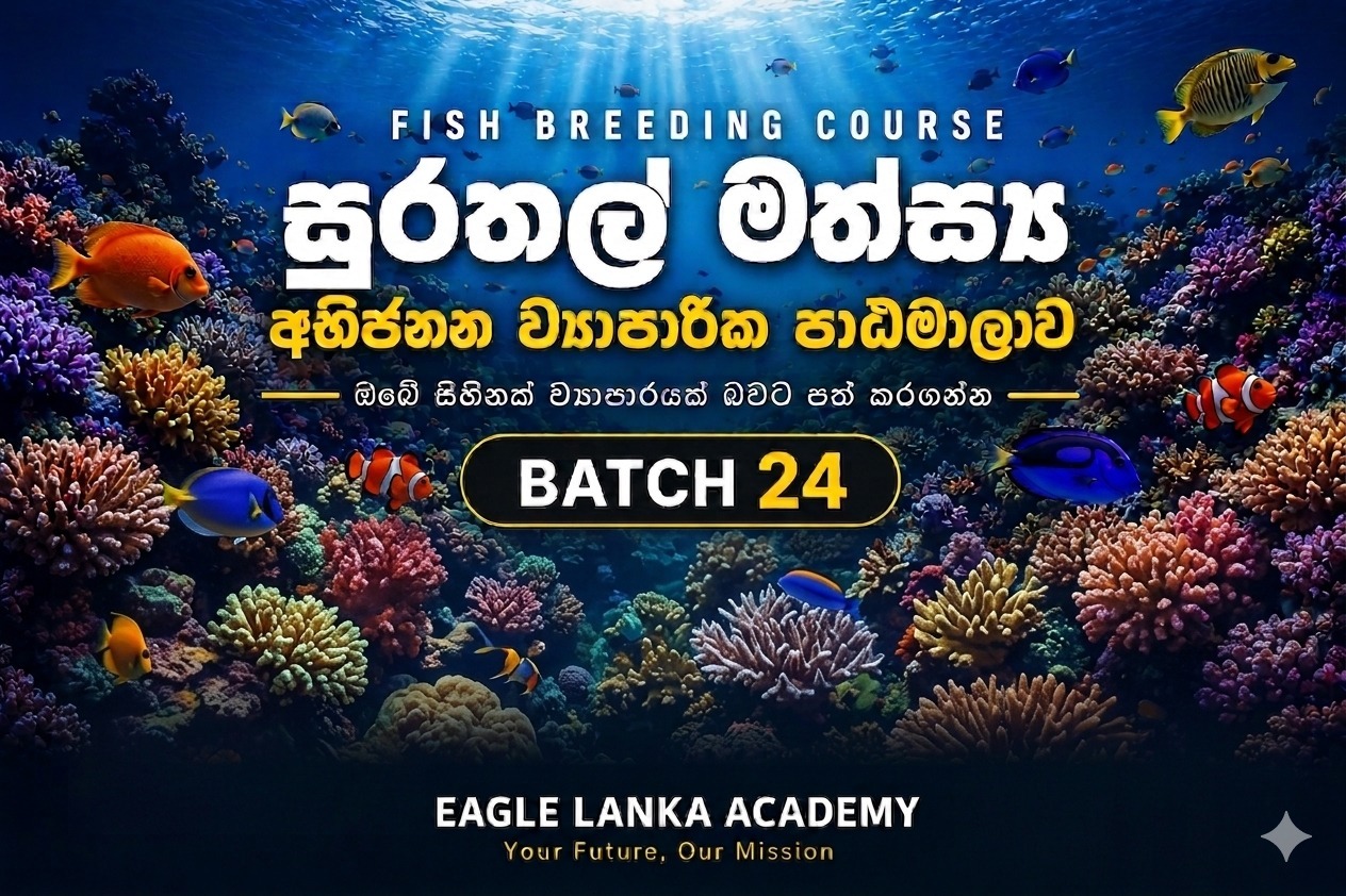 FISH BREEDING BUSINESS COURSE  BATCH 24
